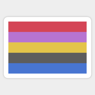 Androgyne Flag Sticker